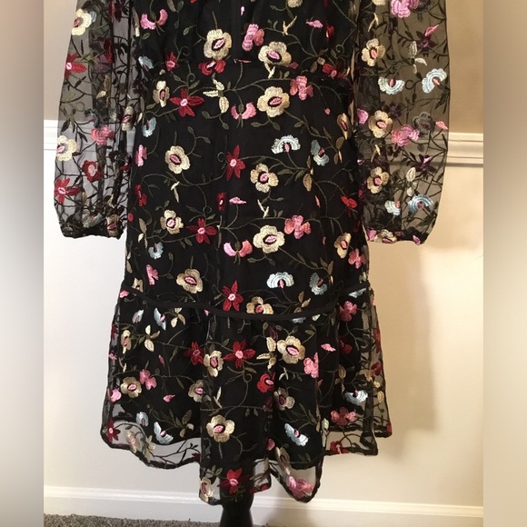 Sam Eldeman Embroidered Dress - Picture 8 of 9